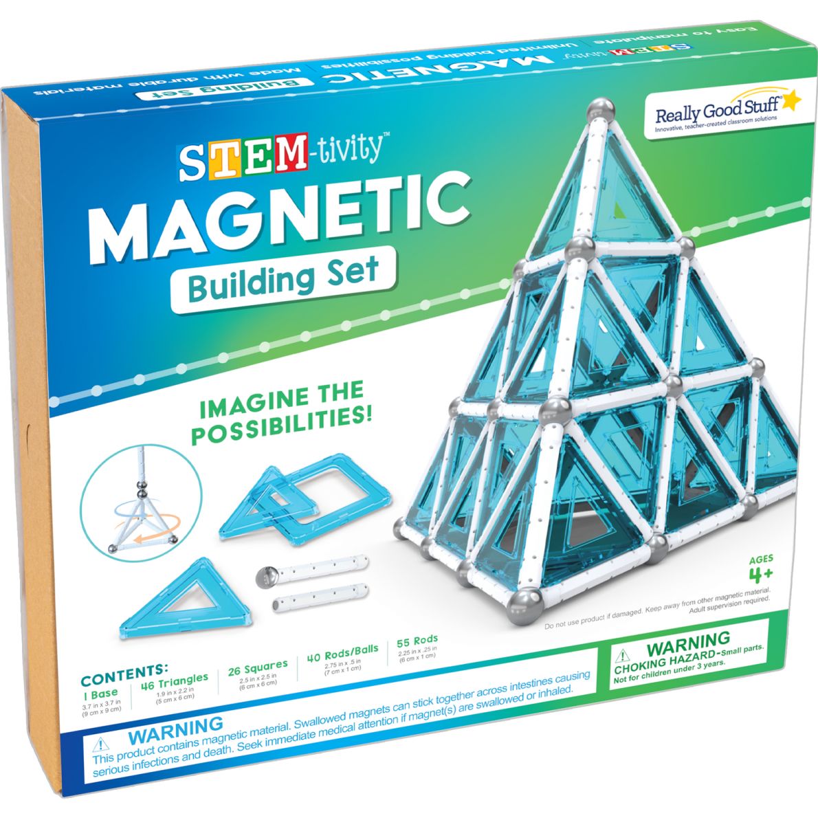 STEM-tivity Magnetic Building Set