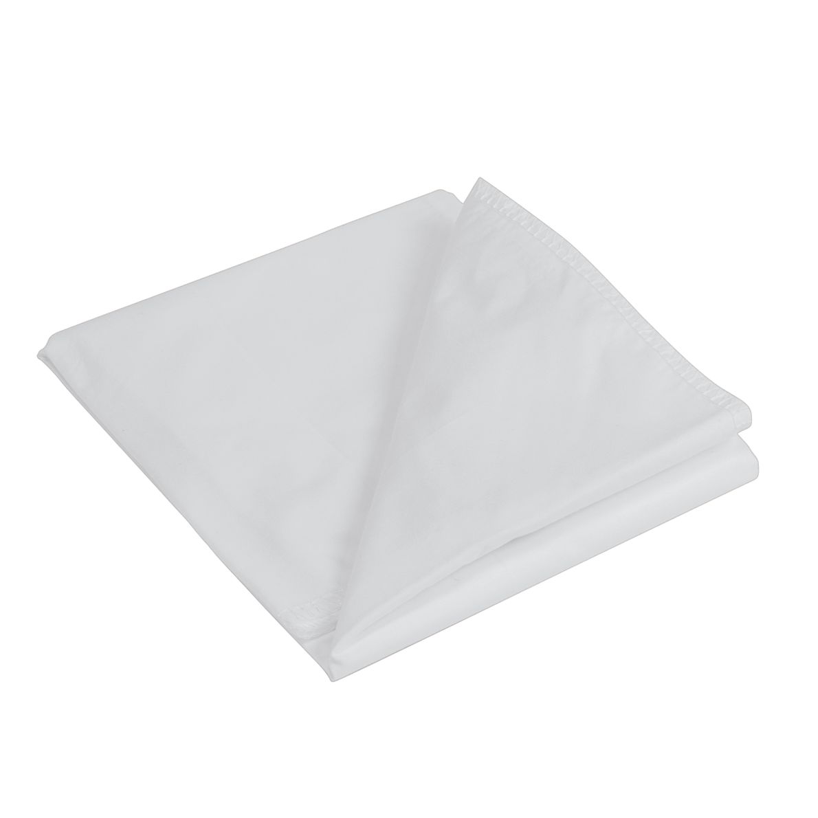 Standard Cot Sheets White Set of 6