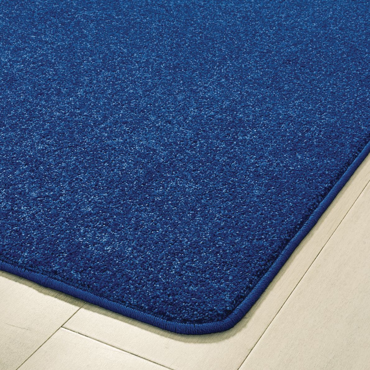 MyPerfectClassroom Premium Solid Carpet 6' x 9' Blue 1 carpet