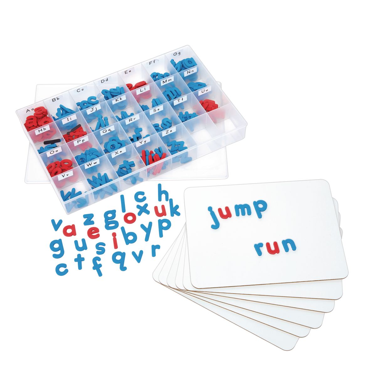 Dry Erase Boards With Foam ColorCoded Letters 6