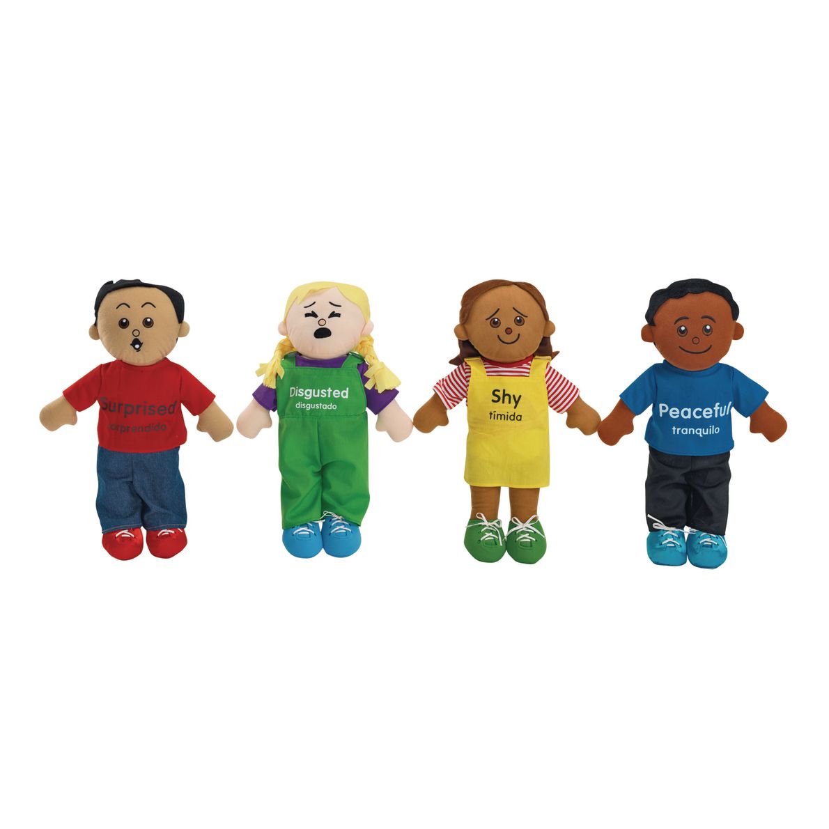 Excellerations® Emotions Plush Dolls Set of 4