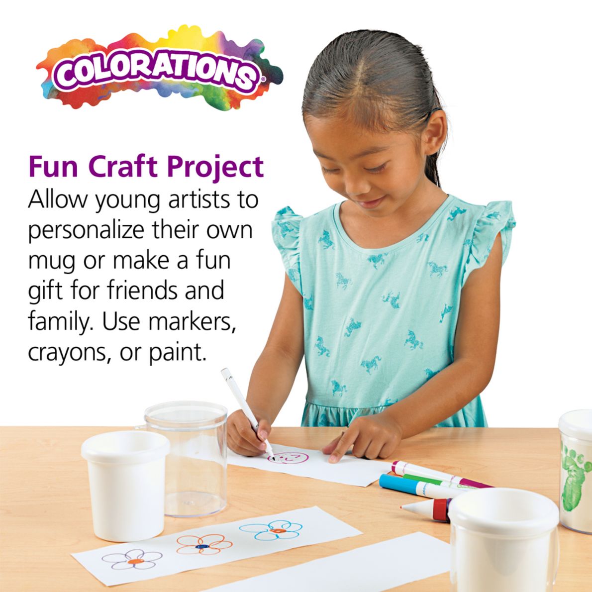 Colorations® Design Your Own Mugs Set of 12