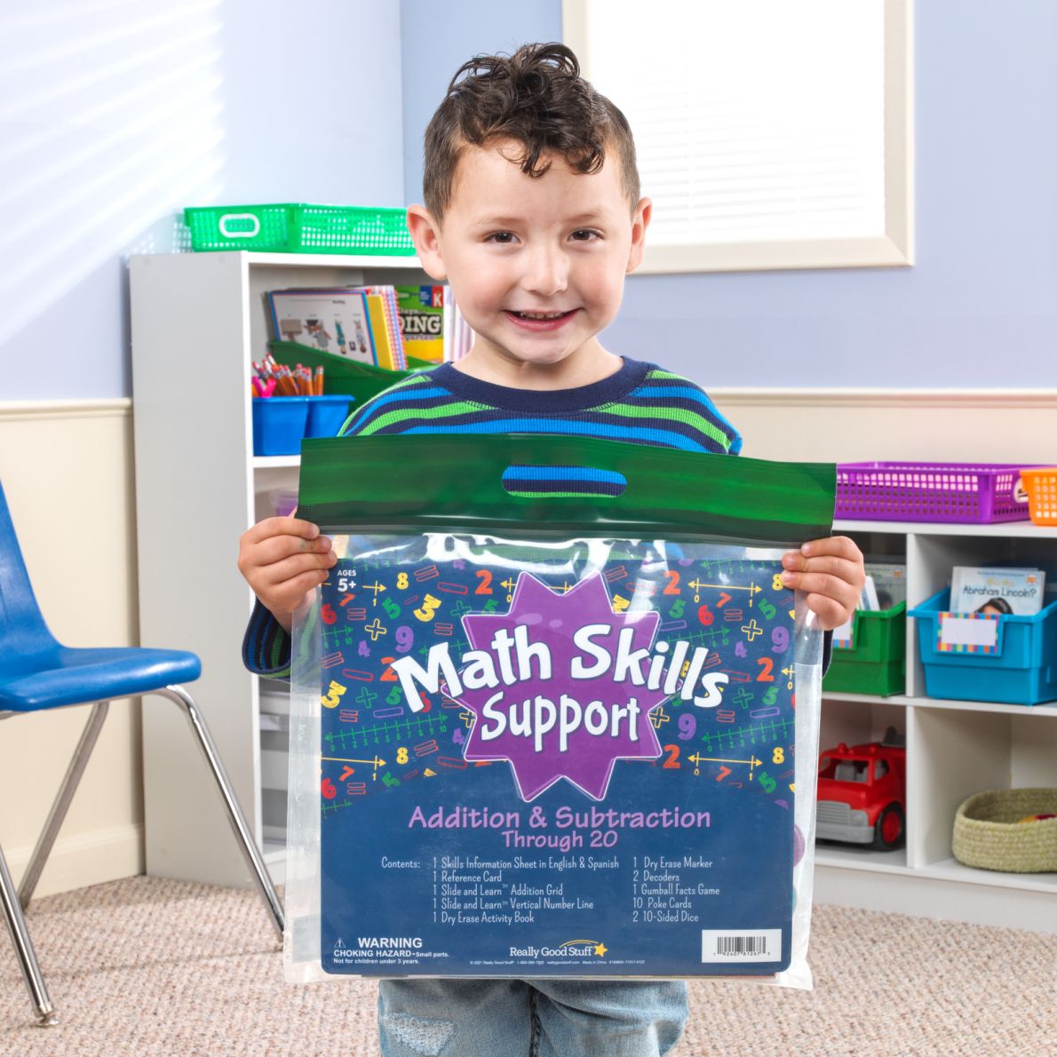 Really Good Stuff® Math Skills: Grades K-2 - Addition and Subtraction