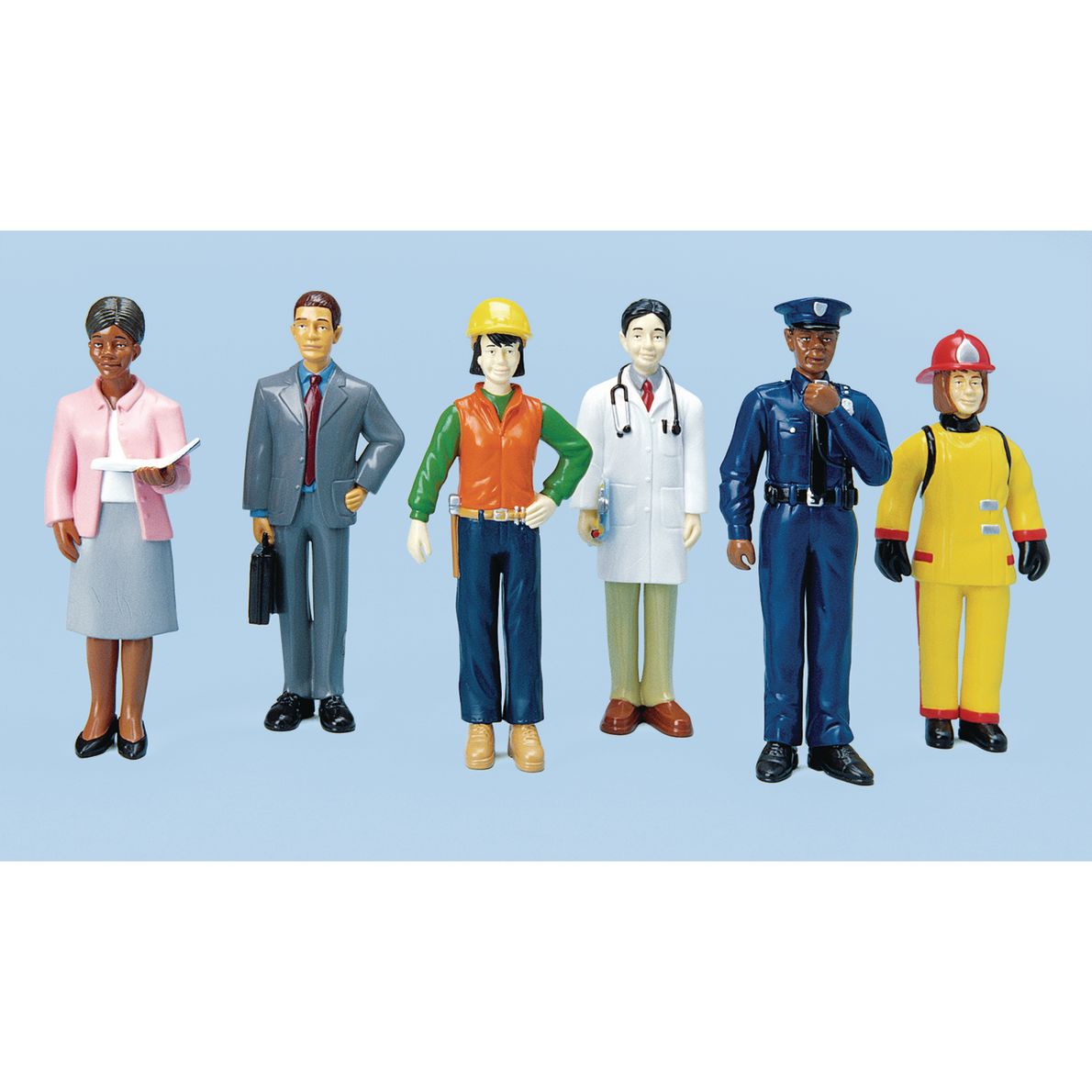 Excellerations® Pretend Play Career Figures Set of 6