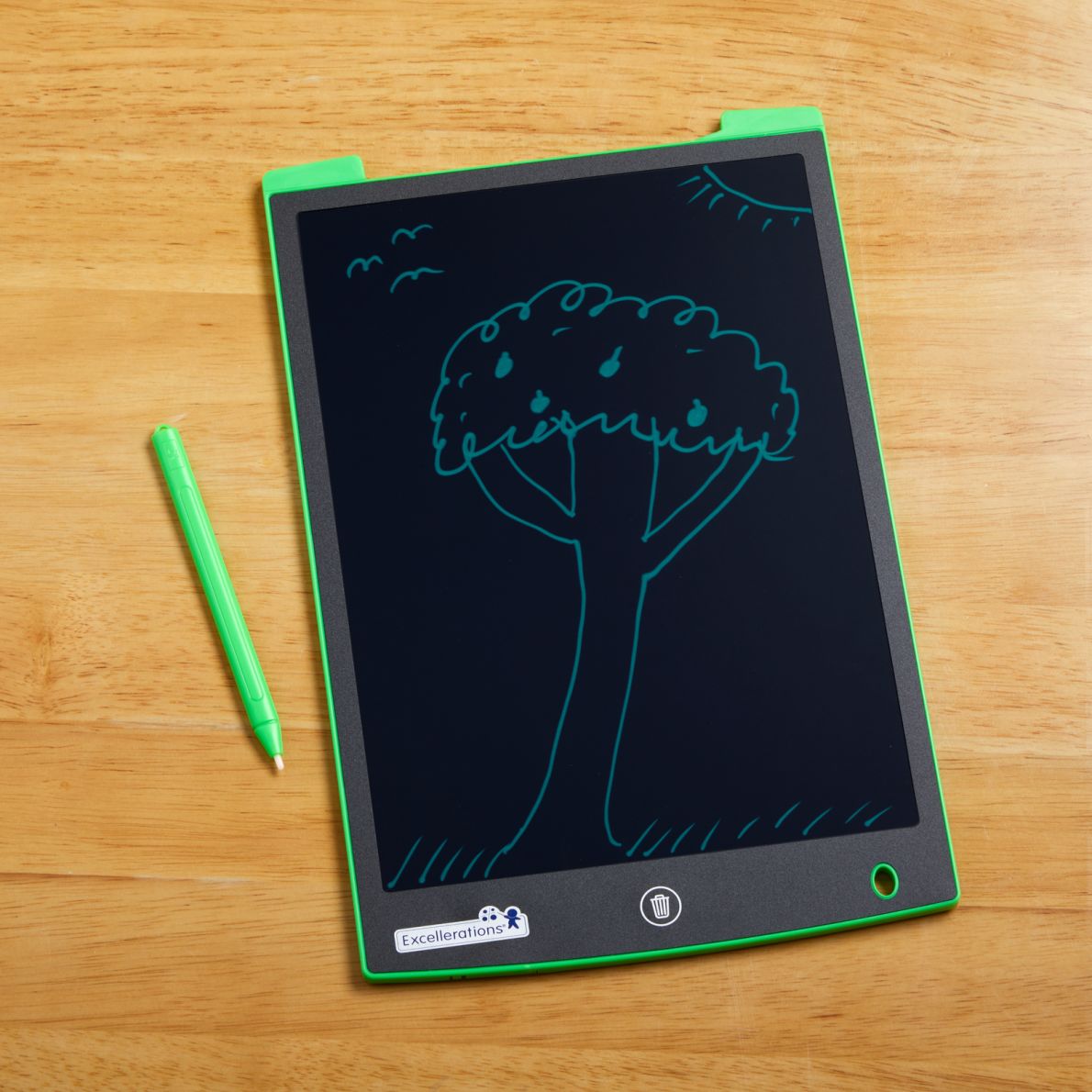 Excellerations® Electronic Reusable 11-inch LCD Drawing Board - Green