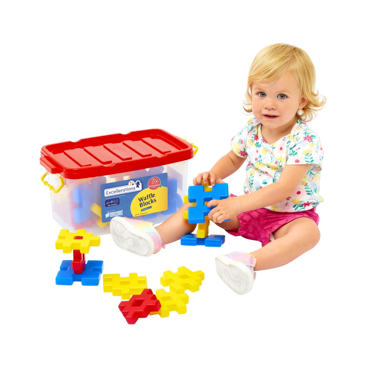 Excellerations® Waffle Builders 30 Pieces