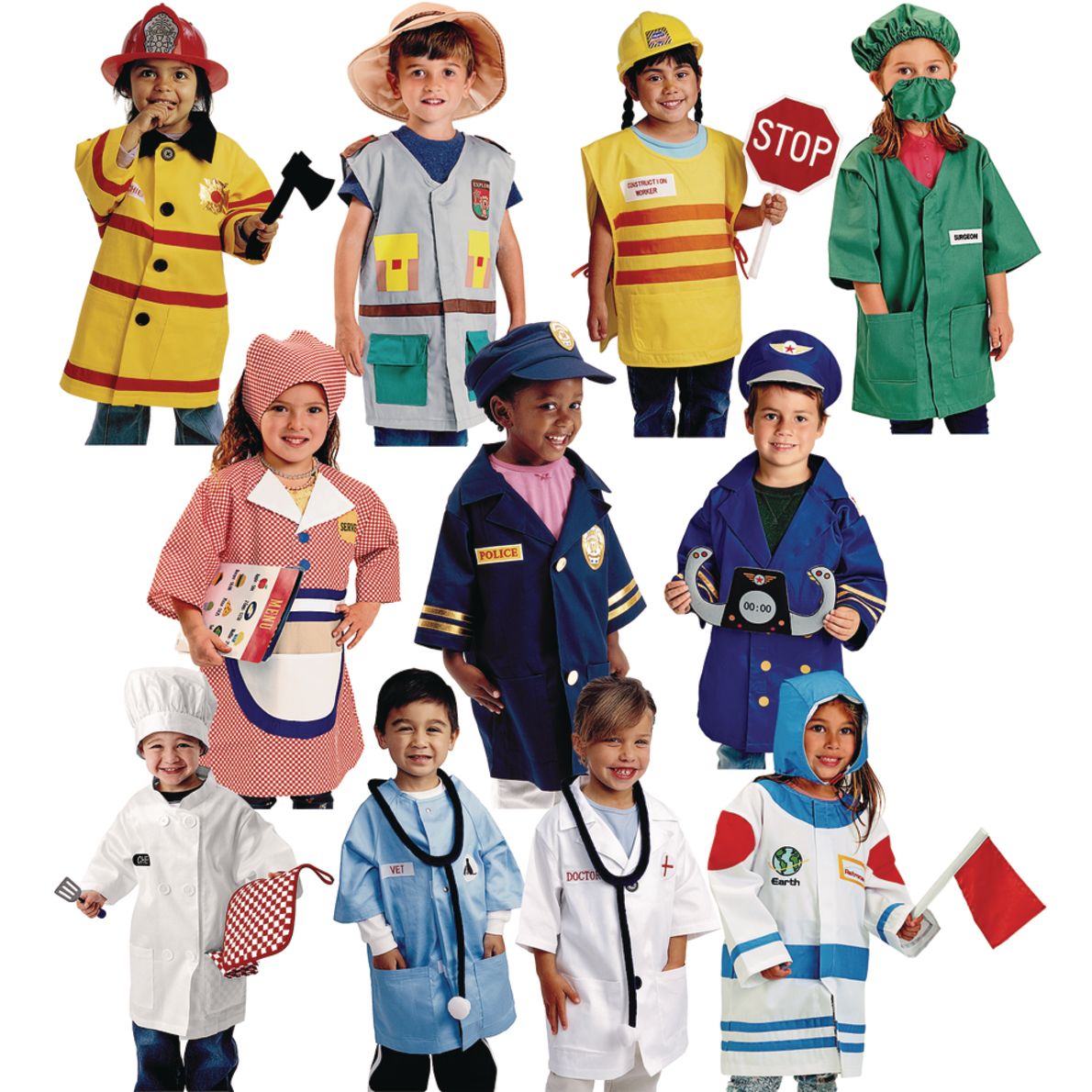 Excellerations® Career Costumes Set of 11