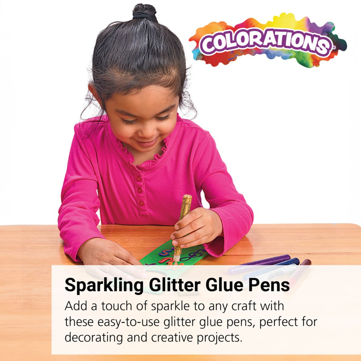 Colorations® Glitter Glue Pens Set of 72