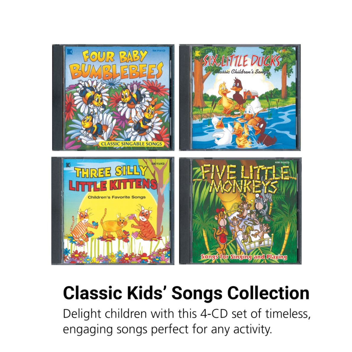 Classic Children's Songs 4 CDS