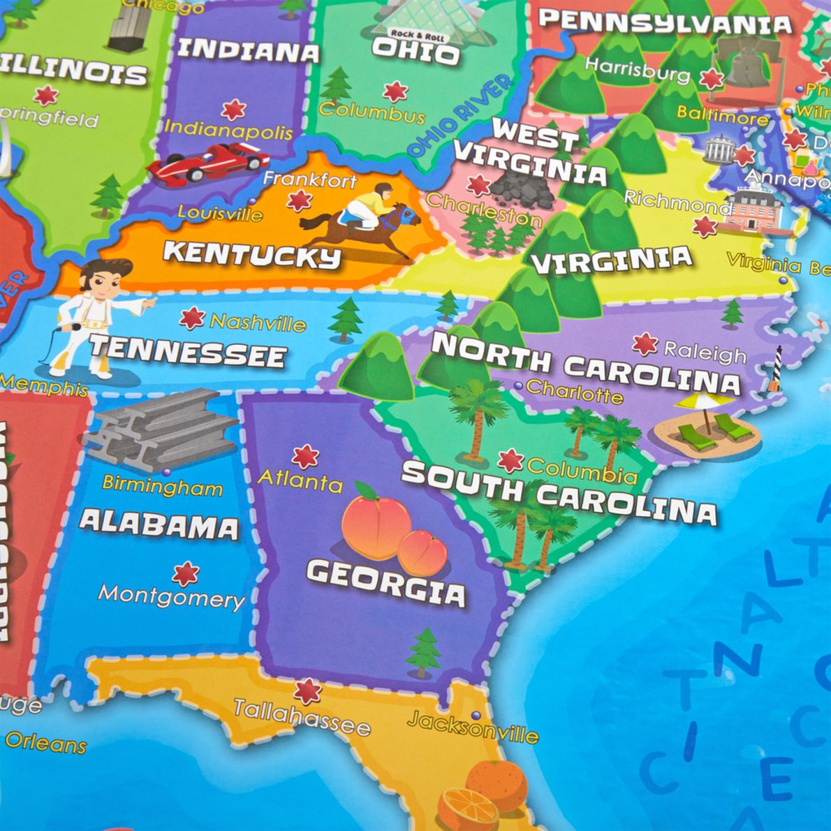 My USA Interactive Map