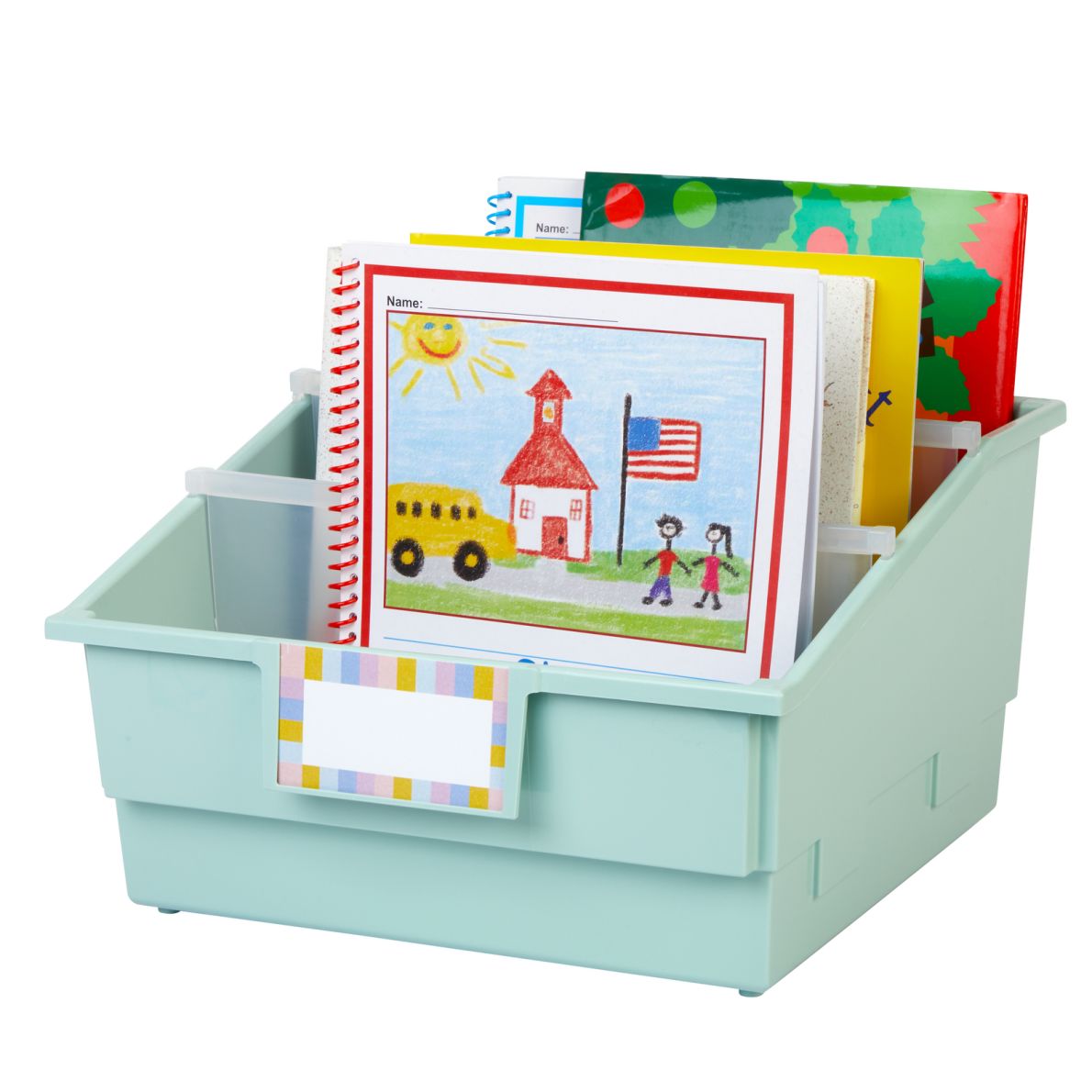 Really Good Stuff® Picture Book Classroom Library Bins™ With Dividers
