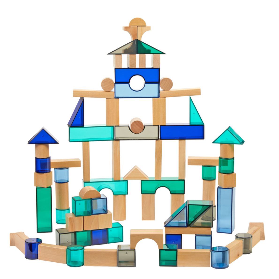 Excellerations® Wood and Calm Blocks - 100 pieces