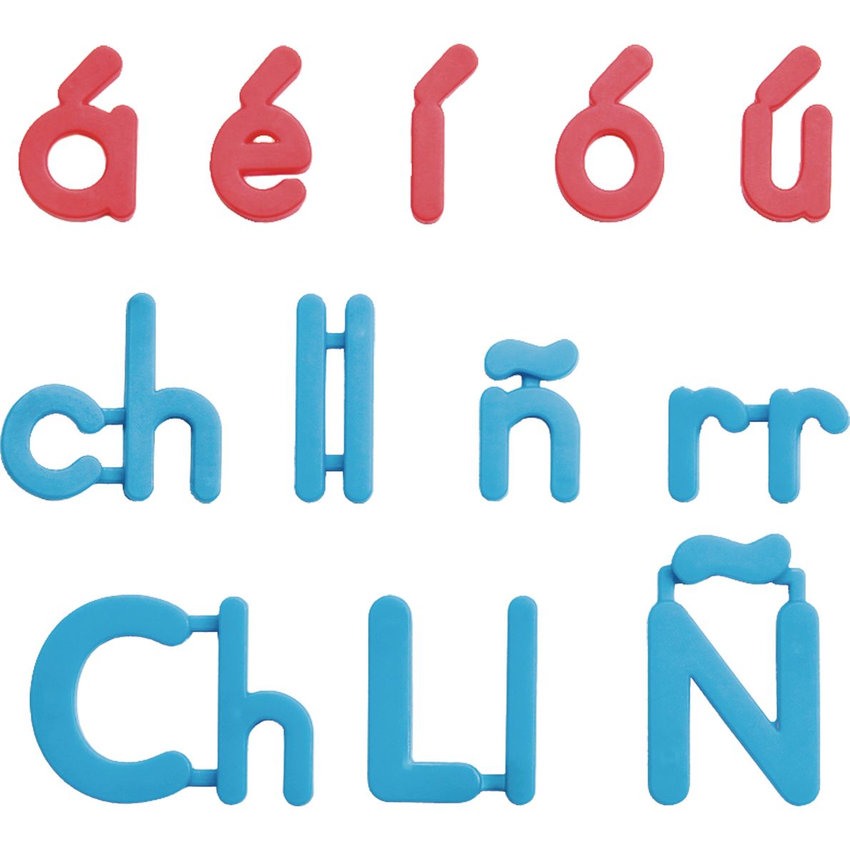 Spanish Plastic Magnetic Letters