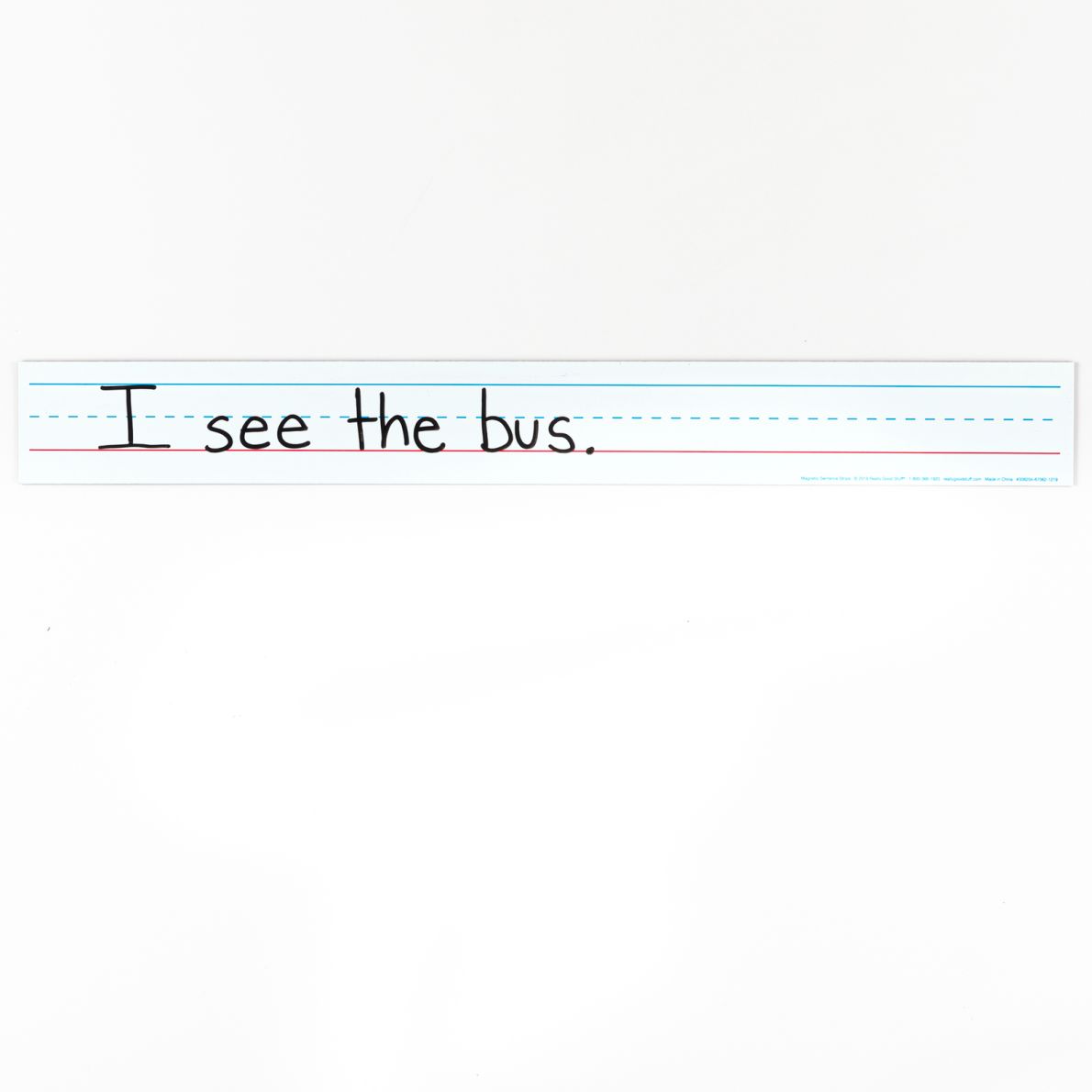 Dry Erase Sentence Strips 5 sentence strips