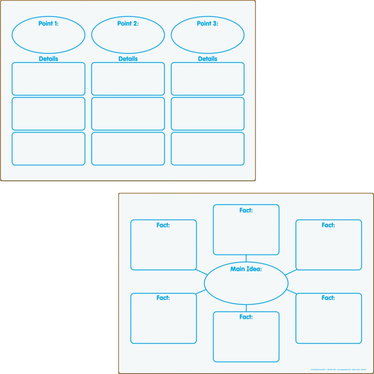 Writing Graphic Organizer Journals And Dry Erase Kit