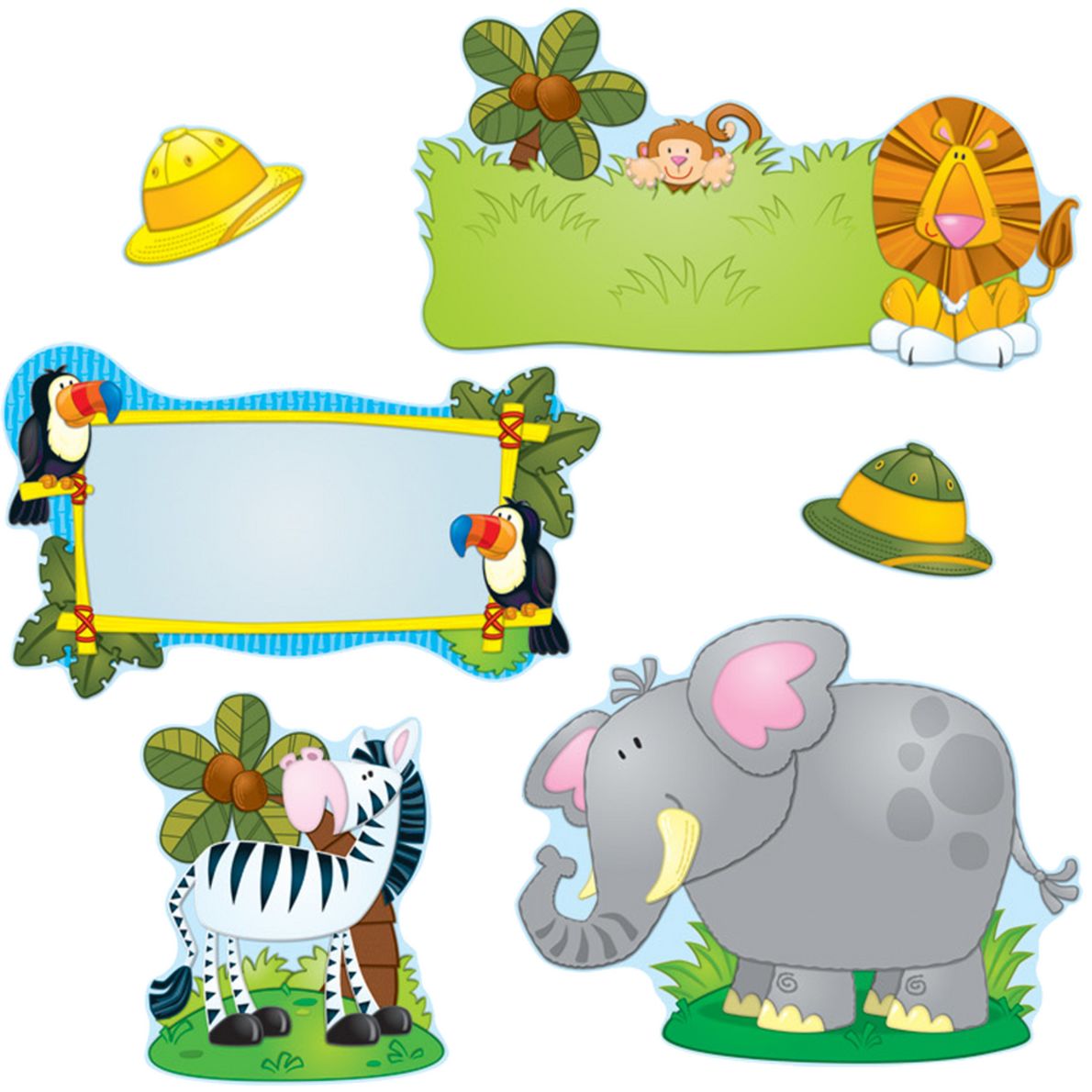 Jungle Safari Bulletin Board Set