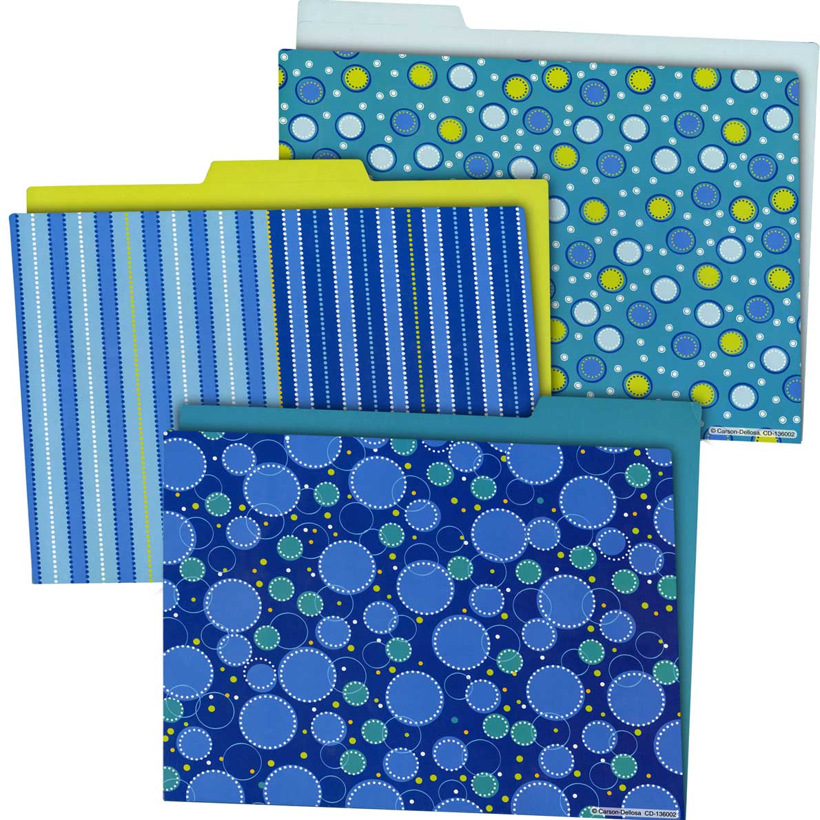 File Folder Storage Pocket Chart And Folders Set Lime Green