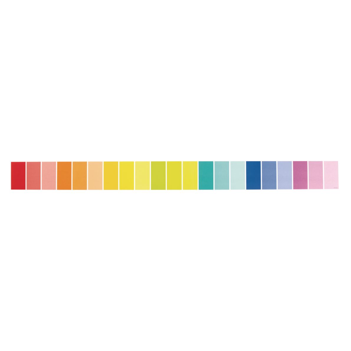Painted Palette Rainbow Paint Chip Border Trim 1 border trim
