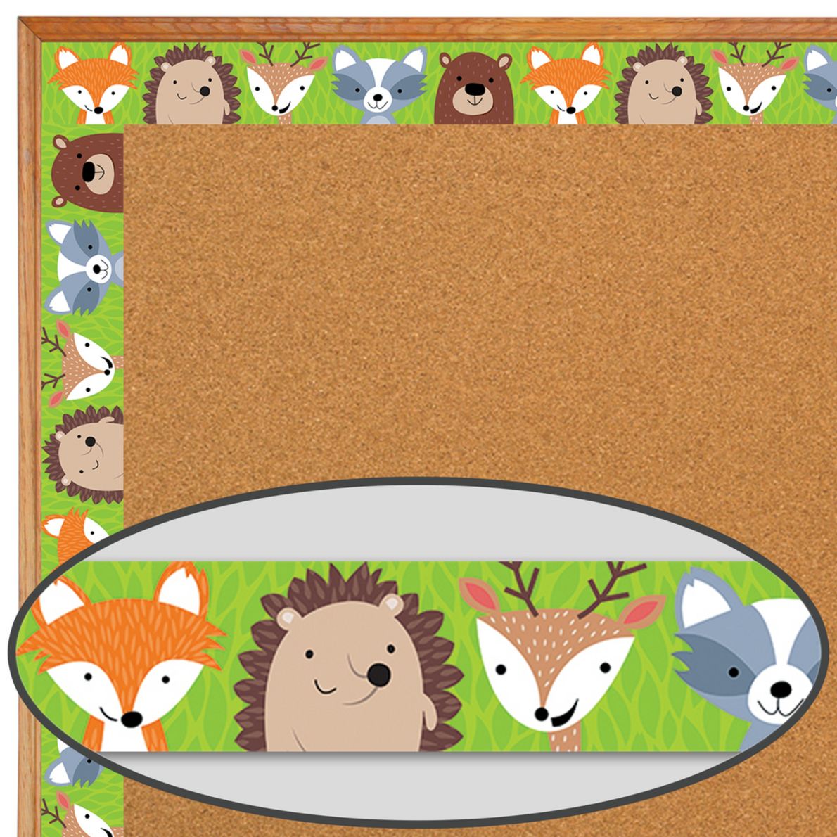 Woodland Friends Border Trim