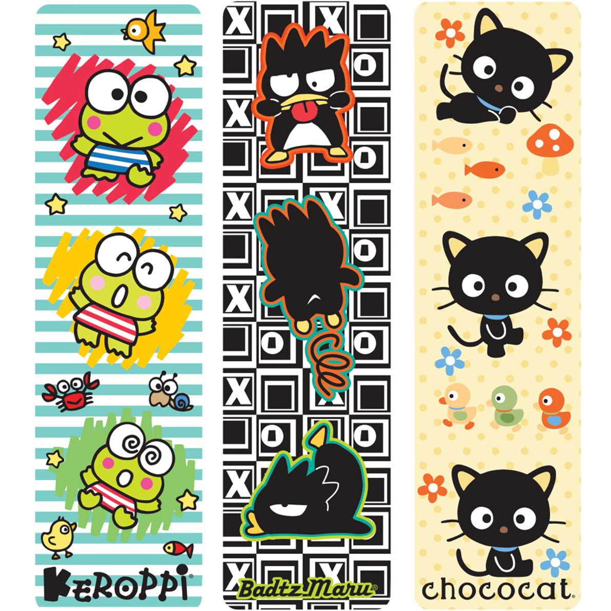 Hello Kitty and Friends Bookmarks