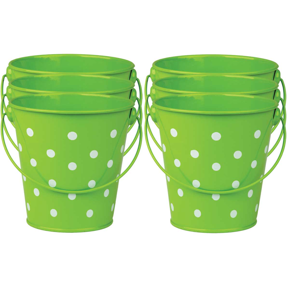 Polka Dot Buckets Set Of 6