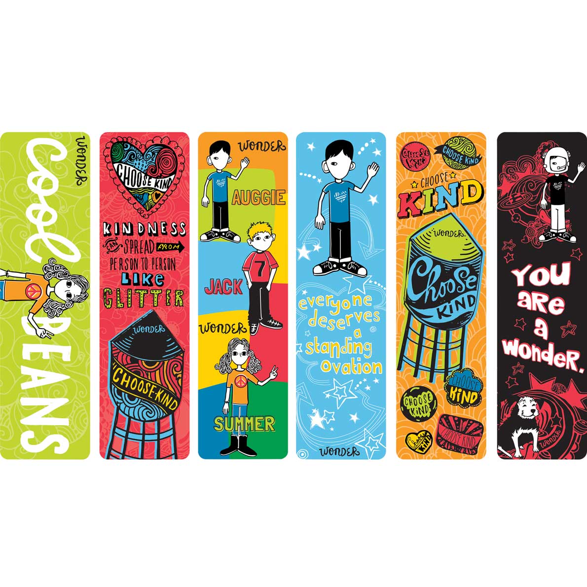 Wonder Bookmarks - 36 bookmarks