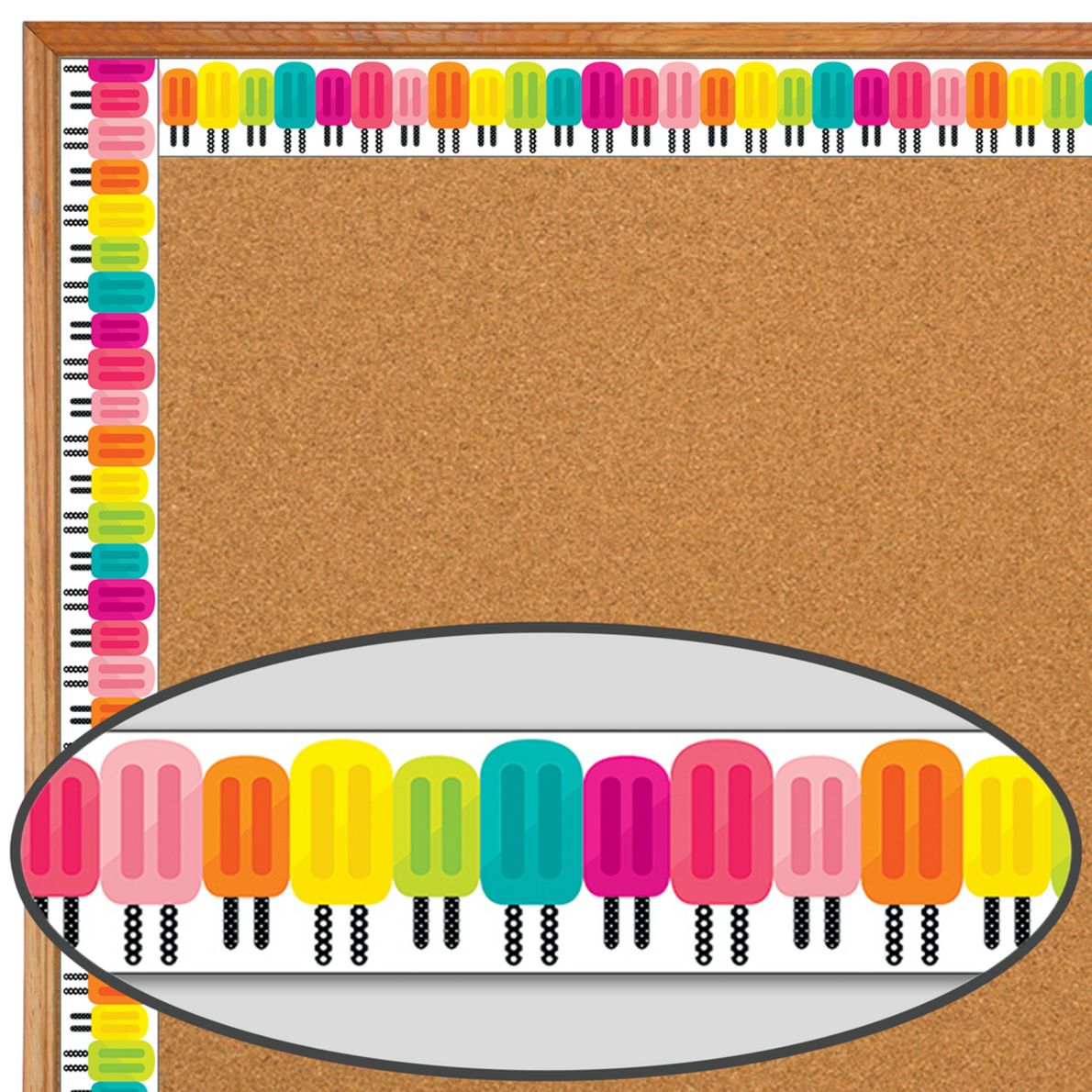 Simply Stylish Tropical Pops Border - 1 border trim
