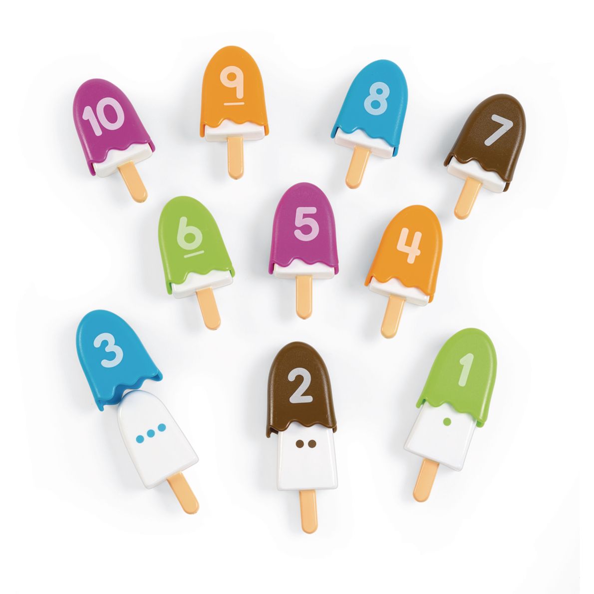 Smart Snacks® Number Pops Set of 10