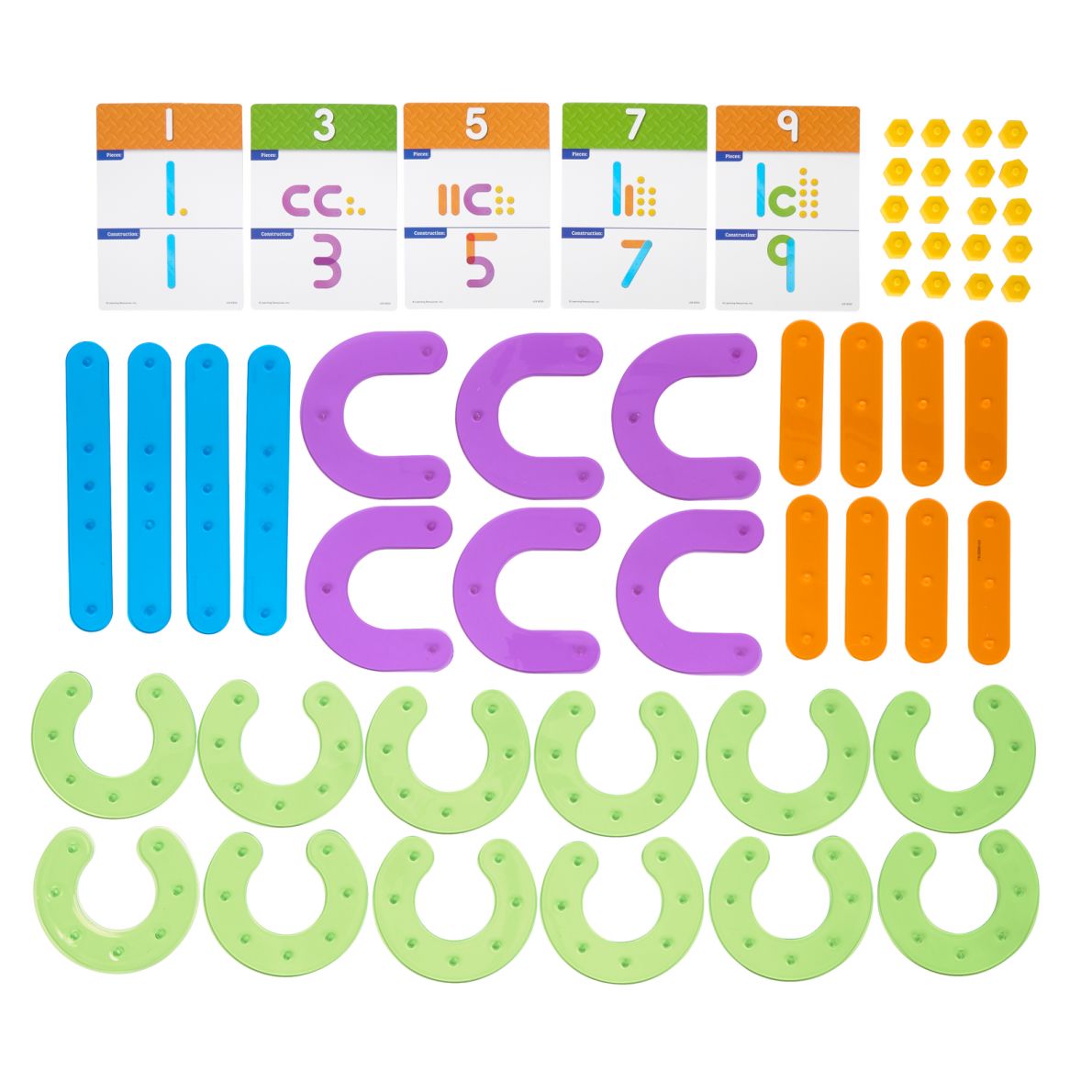 Number Construction Set - 55 Pieces
