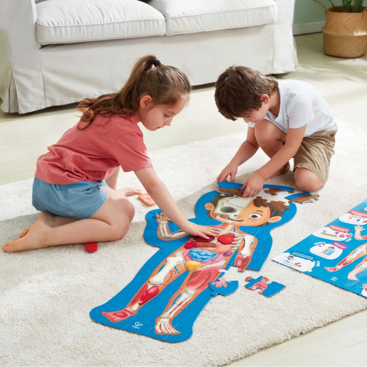 Puzzlevison Body Human Body Puzzle - 60pcs in carry case
