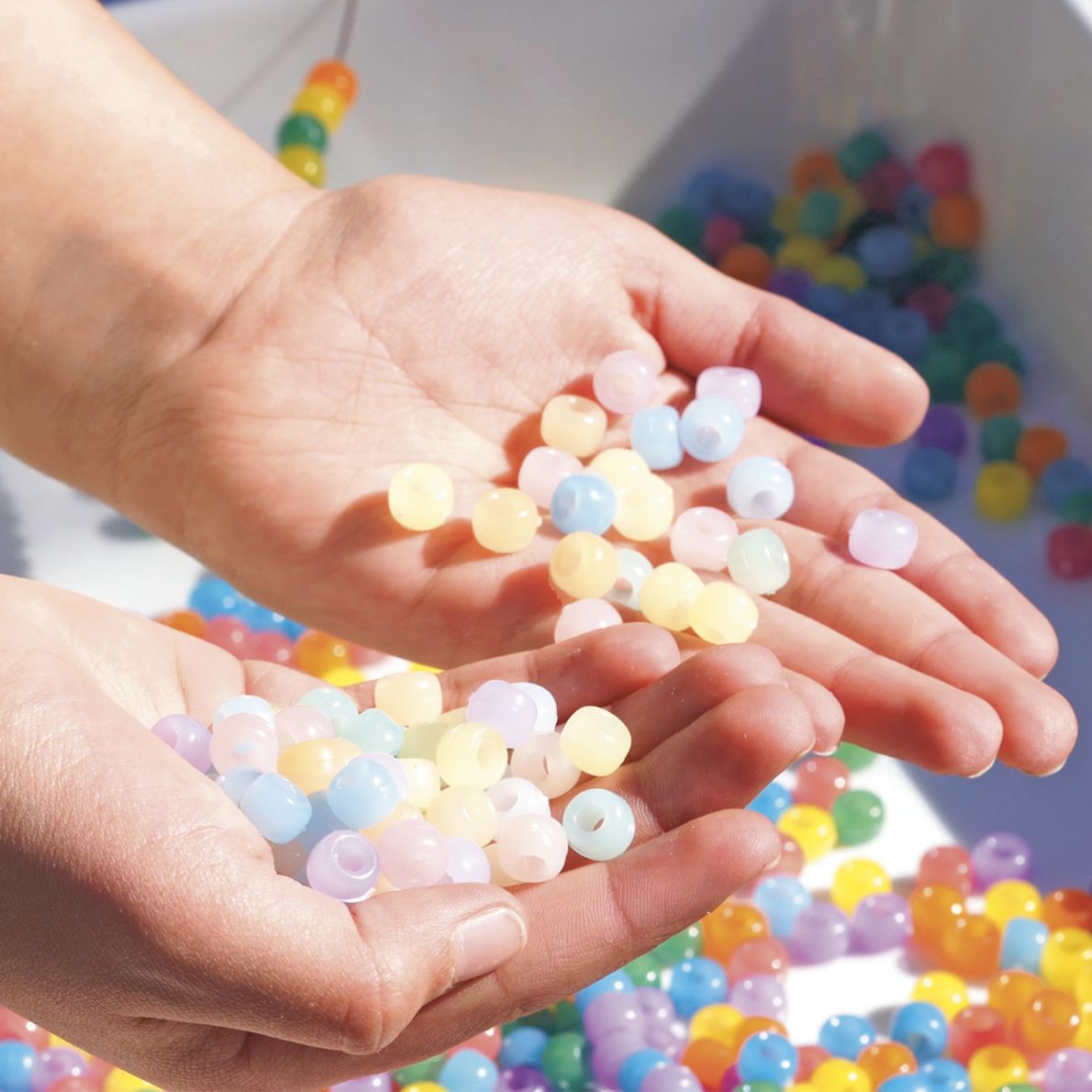 250 UV Color Changing Beads Assorted Colors 250 beads