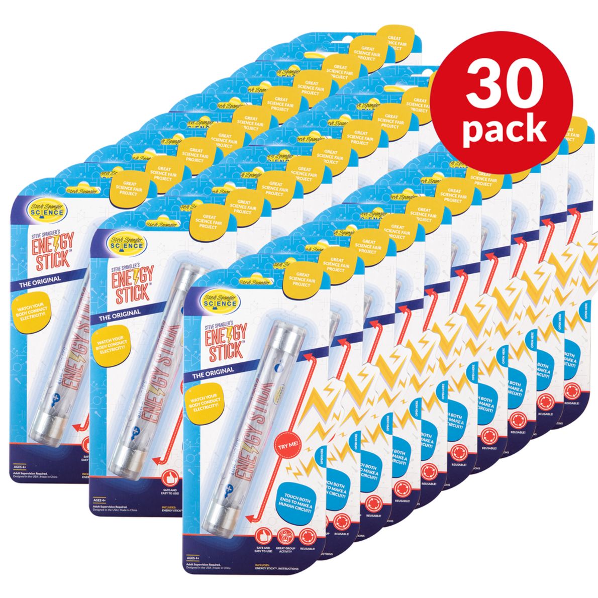 Steve Spangler Science Energy Stick Set Of 30 Steve spangler science energy stick set of 30
