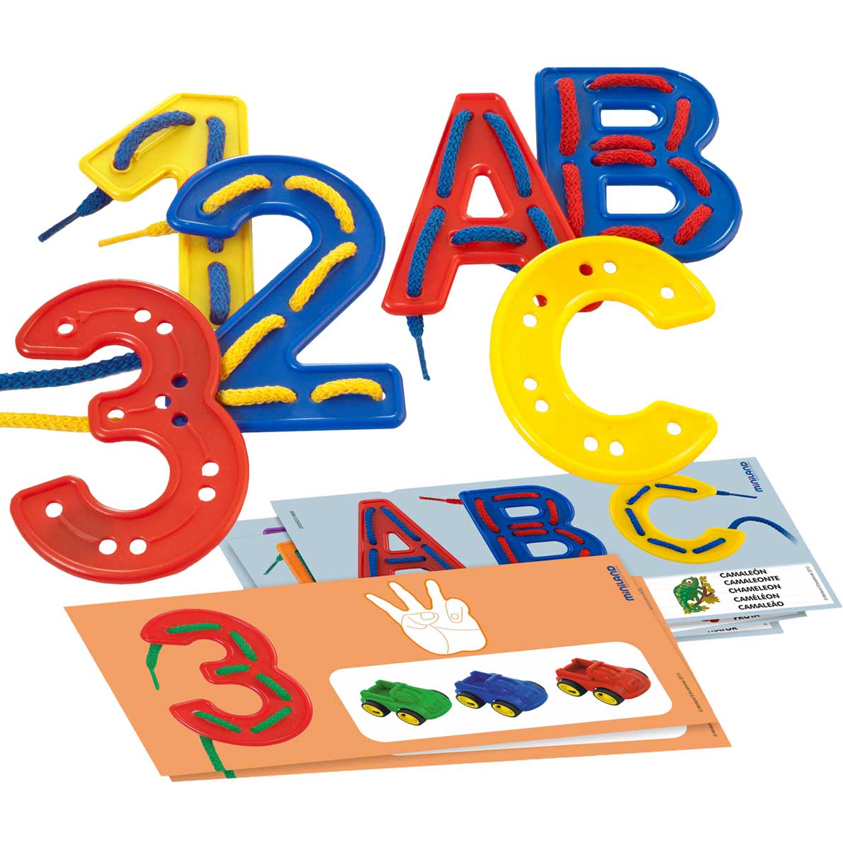 Letter And Number Lacing Activity Kit
