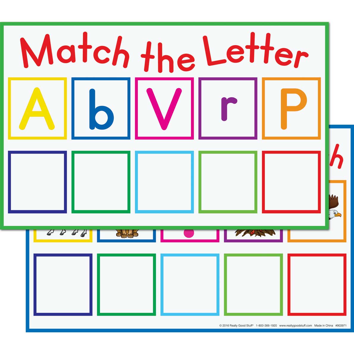 Letter Match Mats™ And Letters Kit