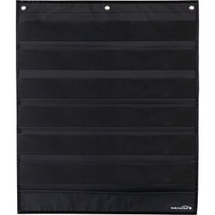 Medium Rectangle Pocket Chart  Black - 1 pocket chart