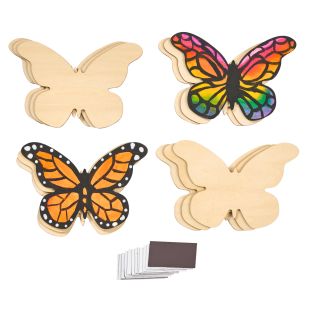 Colorations® Decorate Your Own Butterfly Magnets