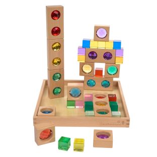 Excellerations® Macaron Blocks - 35 Pieces