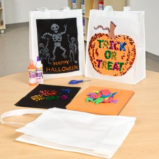 Colorations® Trick-or-Treat Tote Design Kit