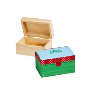 Colorations® Holiday Treasure Box Craft Kit - Makes 12 Crafts