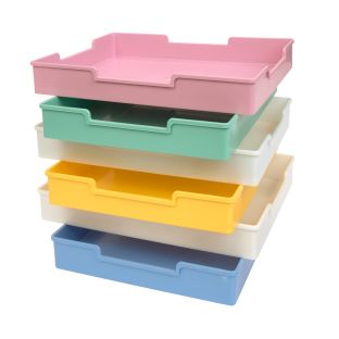 Really Good Stuff® Plastic Trays - 6 Pack - Bold Vibes
