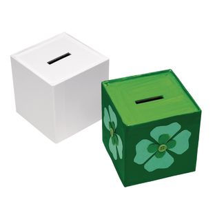 Colorations® Shamrock Savings Bank Art - Makes 12 Crafts