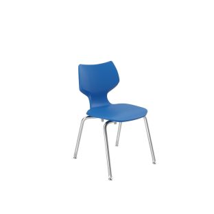 Flavor® 16" Stack Chair – Persian Blue, Flexible 4-Position Seating