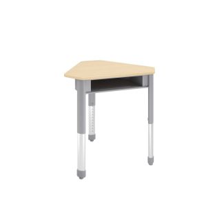 Interchange® Open Front Diamond Desk - Maple