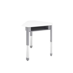 Interchange® Open Front Diamond Desk - Whiteboard