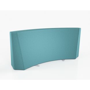 Flowform® Curved Bench Divider - Mediterranean