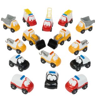 Chubby City Vehicles - Set of 15
