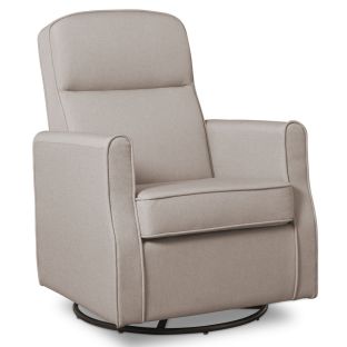 Blair Slim Nursery Glider Swivel Rocker Chair - Taupe