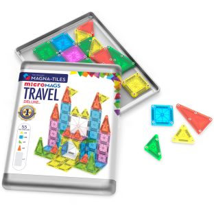 MAGNA-TILES® microMAGS Travel Set Deluxe™ - 55pcs