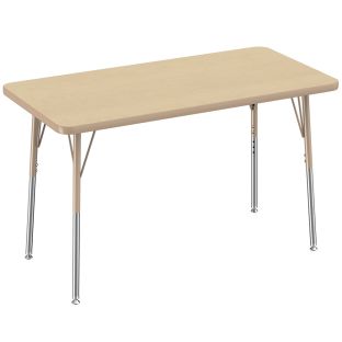 24" x 48" Rectangle Activity Table with Standard Legs