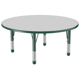 48" Round Activity Table with Adjustable Chunky Legs